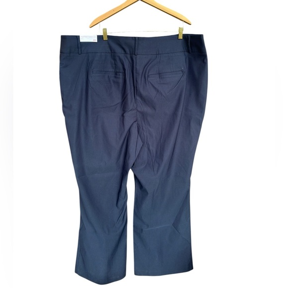 Lane Bryant Tighter Tummy Fit High Rise Boot Cut Navy Dress Pants Sz 28 NWT - Picture 5 of 6